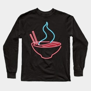 Spicy Ramen Neon Long Sleeve T-Shirt